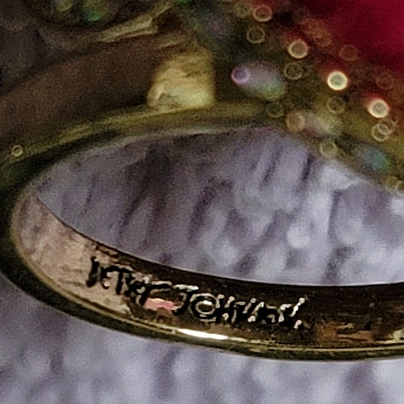 New! BETSEY JOHNSON Macy's Hot Pink Trolls Ring. Size 7.5 - Picture 8 of 10